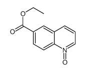 ethyl 1-oxidoquinolin-1-ium-6-carboxylate Structure