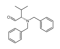 (S)-2-(N,N-dibenzyl)amino-3-methylbutanal Structure