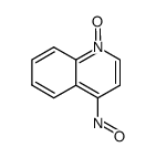 4-nitrosoquinoline 1-oxide structure