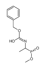 methoxy-oxo-[1-(phenylmethoxycarbonylamino)ethyl]phosphanium结构式
