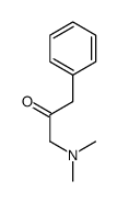 1-(dimethylamino)-3-phenylpropan-2-one结构式