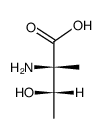 (2S,3S)-3-HYDROXY-L-ISOVALINE structure