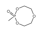 2-methyl-[1,3,6,2]trioxaphosphocane-2-oxide结构式