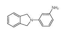 [3-(1,3-二氢-2H-异吲哚-2-基)苯基]胺结构式