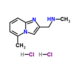 N-Methyl-1-(5-methylimidazo[1,2-a]pyridin-2-yl)methanamine dihydrochloride结构式