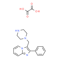 2-PHENYL-3-PIPERAZIN-1-YLMETHYL-IMIDAZO[1,2-A]-PYRIDINE OXALIC ACID SALT picture