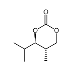 1,3-Dioxan-2-one,5-methyl-4-(1-methylethyl)-,(4R-trans)-(9CI)结构式