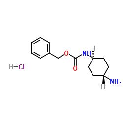 Trans-1-CBZ-AMINO-4-AMINOCYCLOHEXANE-HCl structure