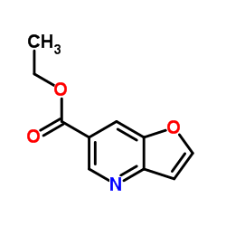 Ethyl furo[3,2-b]pyridine-6-carboxylate Structure