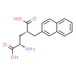 (2R,4R)-4-(NAPHTHALEN-2-YLMETHYL)GLUTAMICACID结构式