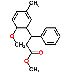 Methyl 3-(2-methoxy-5-methylphenyl)-3-phenylpropionate picture