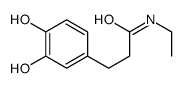 Benzenepropanamide, N-ethyl-3,4-dihydroxy- (9CI)结构式
