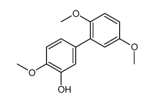 5-(2,5-dimethoxyphenyl)-2-methoxyphenol结构式
