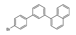 1-(4'-Bromo-[1,1'-biphenyl]-3-yl)naphthalene structure
