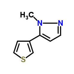 1-甲基-5-(3-噻吩基)-1H-吡唑图片