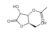 3-O-acetyl-D-ribonolactone结构式