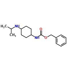 Benzyl [4-(isopropylamino)cyclohexyl]carbamate Structure