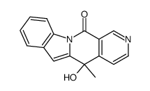 5-hydroxy-5-methyl-indolo(1,2-b)(2,7)naphthyridin-12-one Structure