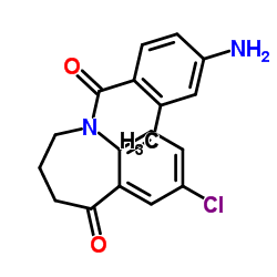 1-(4-Amino-2-methylbenzoyl)-7-chloro-1,2,3,4-tetrahydro-5H-1-benzazepin-5-one picture