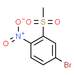 4-bromo-2-(methylsulfonyl)-1-nitrobenzene picture