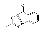 2-methylindeno[1,2-d][1,3]thiazol-4-one Structure