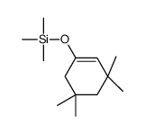 trimethyl-(3,3,5,5-tetramethylcyclohexen-1-yl)oxysilane Structure