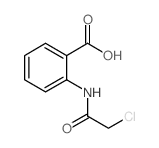 2-(2-氯乙酰基氨基)-苯甲酸结构式