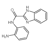 1H-Benzimidazole-2-carboxamide,N-(2-aminophenyl)-结构式
