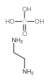 ethane-1,2-diamine,phosphoric acid Structure