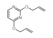 Pyrimidine,2,4-bis(2-propen-1-yloxy)- Structure