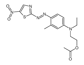 2-[N-ethyl-4-[(5-nitrothiazol-2-yl)azo]-m-toluidino]ethyl acetate picture