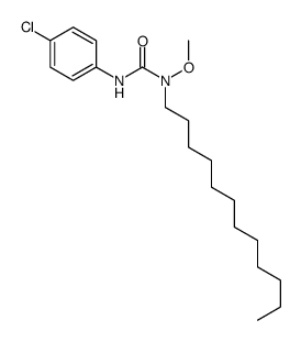 3-(4-chlorophenyl)-1-dodecyl-1-methoxyurea结构式