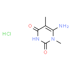 6-amino-1,5-dimethylpyrimidine-2,4(1H,3H)-dione structure