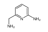2-氨基-6-(氨甲基)吡啶结构式