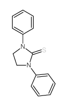 2-Imidazolidinethione,1,3-diphenyl- structure