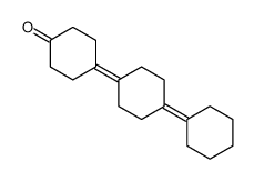 4-(4-cyclohexylidenecyclohexylidene)cyclohexan-1-one Structure
