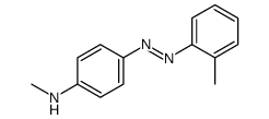 N-Methyl-p-(o-tolylazo)aniline Structure