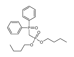 [dibutoxyphosphorylmethyl(phenyl)phosphoryl]benzene Structure