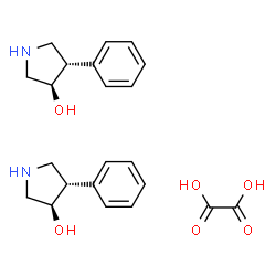 trans-4-phenylpyrrolidin-3-ol hemioxalate picture