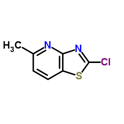 2-Chloro-5-methyl[1,3]thiazolo[4,5-b]pyridine结构式