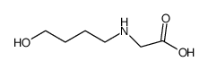 (4-Hydroxybutyl)glycine Structure