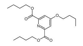 Dibutyl 4-butoxy-2,6-pyridinedicarboxylate结构式