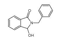 3-hydroxy-2-benzyl-2,3-dihydroisoindol-1-one结构式