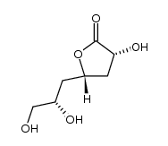 3,5-dideoxy-D-xylo-heptono-1,4-lactone结构式