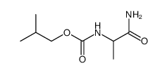 Carbamic acid,(2-amino-1-methyl-2-oxoethyl)-,2-methylpropyl ester (9CI) structure