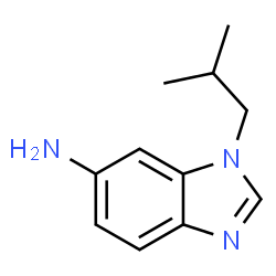 1H-Benzimidazol-6-amine,1-(2-methylpropyl)-(9CI) structure