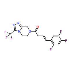 (E)-1-(3-(Trifluoromethyl)-5,6-dihydro-[1,2,4]triazolo[4,3-a]pyrazin-7(8H)-yl)-4-(2,4,5-trifluorophenyl)but-3-en-1-one(SitagliptinImpurity) picture