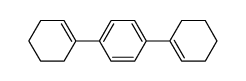 1,4-di-cyclohex-1-enyl-benzene Structure