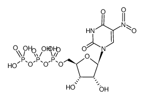 5-nitrouridine-5'-triphosphate Structure