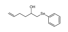 (+/-)-1-(phenylseleno)-hex-5-en-2-ol Structure
